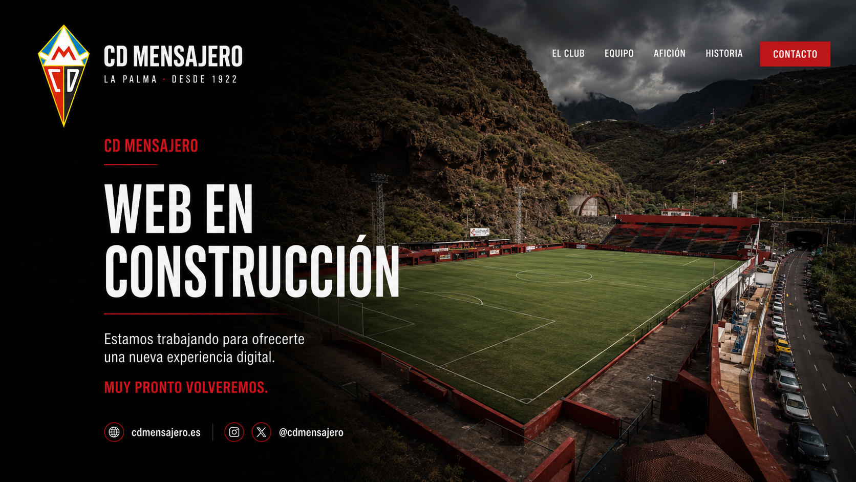 CD Mensajero — Web en construcción